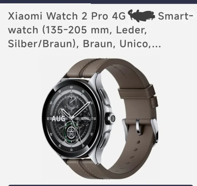 Xiaomi Watch 2 Pro 4G Smartwatch