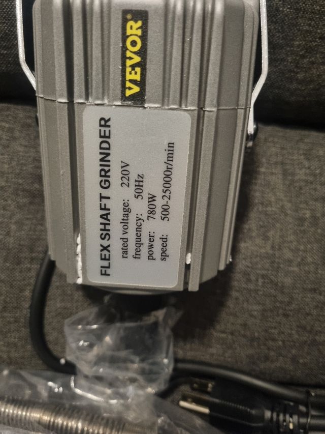 Vevor Amoladora Eje Flexible 780W