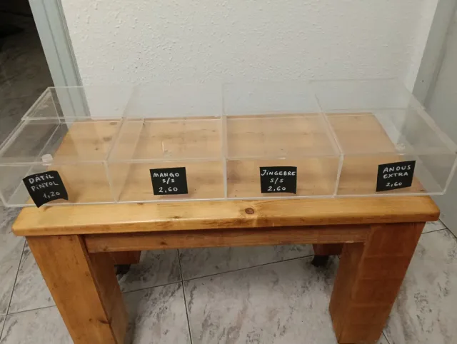 Expositores acrílicos para tienda