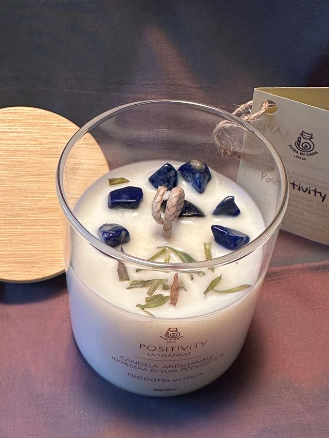 Candela con Lapislazzuli