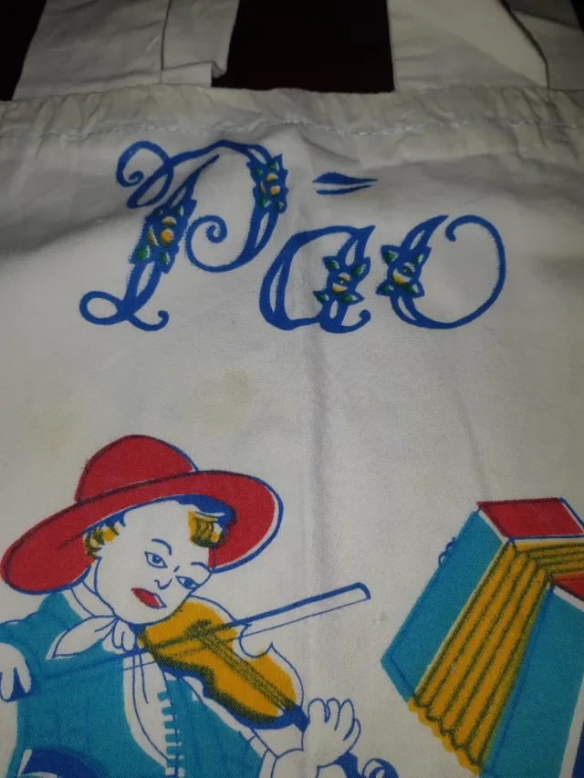 Borsa per pane con stampa infantile