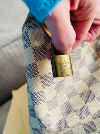 Bolso Louis Vuitton Original Damier Azur Speedy