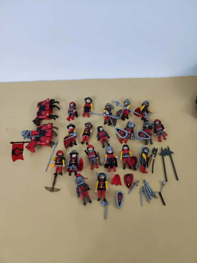 Playmobil Caballeros Dragón Rojo