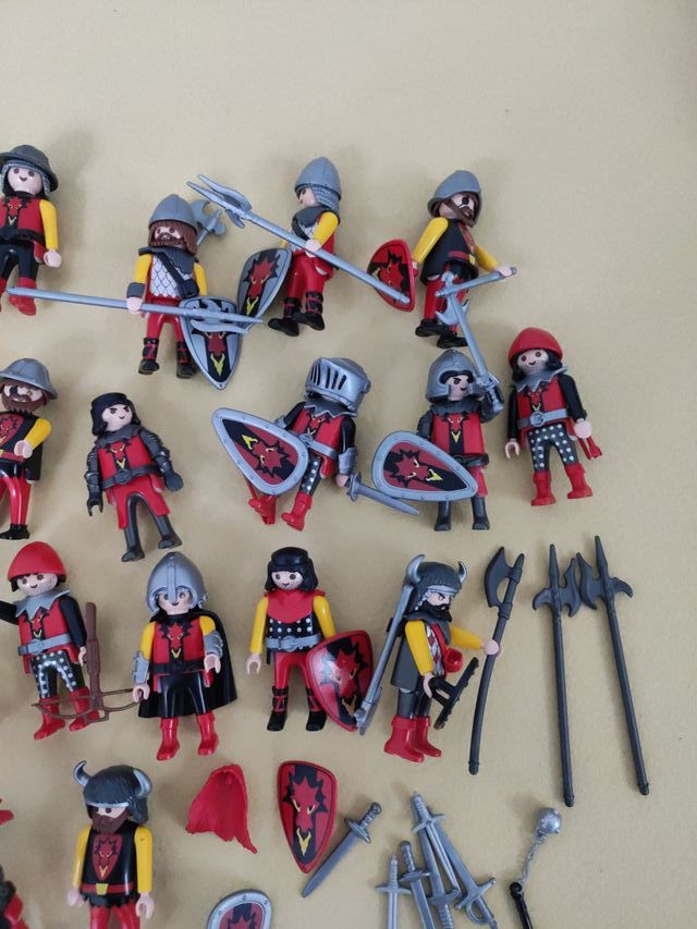 Playmobil Caballeros Dragón Rojo