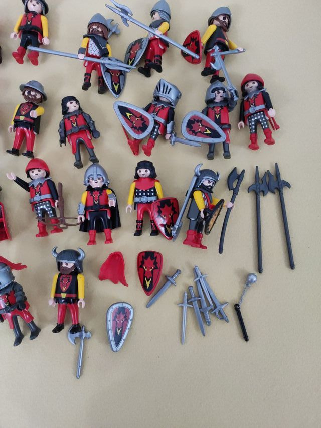 Playmobil Caballeros Dragón Rojo