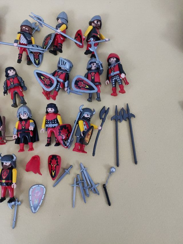 Playmobil Caballeros Dragón Rojo