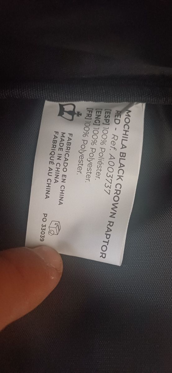 Zaino Black Crown Raptor porta racchetta