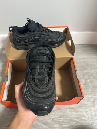 Nike Air Max 97 Negras Talla 38.5