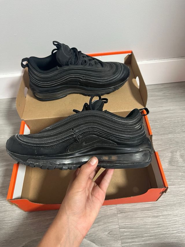 Nike Air Max 97 Negras Talla 38.5