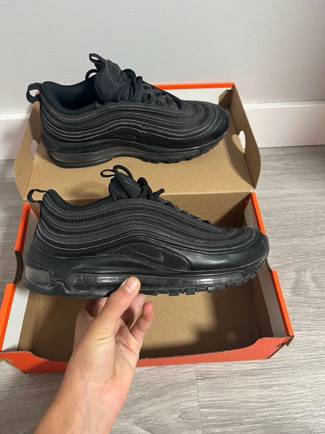 Nike Air Max 97 Negras Talla 38.5