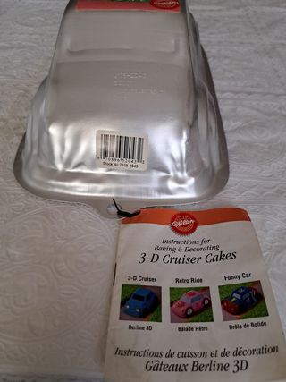 Molde Repostería Wilton 3D Cruiser Cakes
