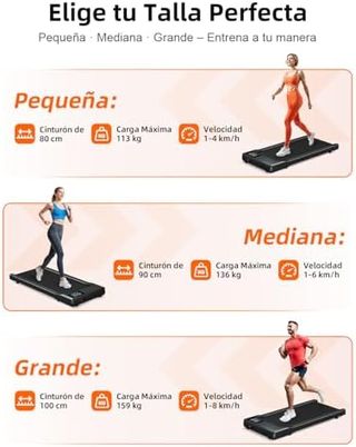 Cinta de Correr Plegable Raceable