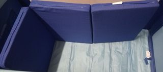 Cuna de viaje con colchón plegable