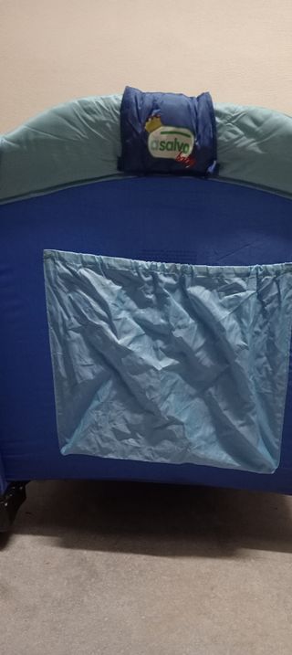 Cuna de viaje con colchón plegable