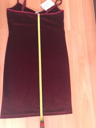Vestido Terciopelo ASOS Petite Talla 36