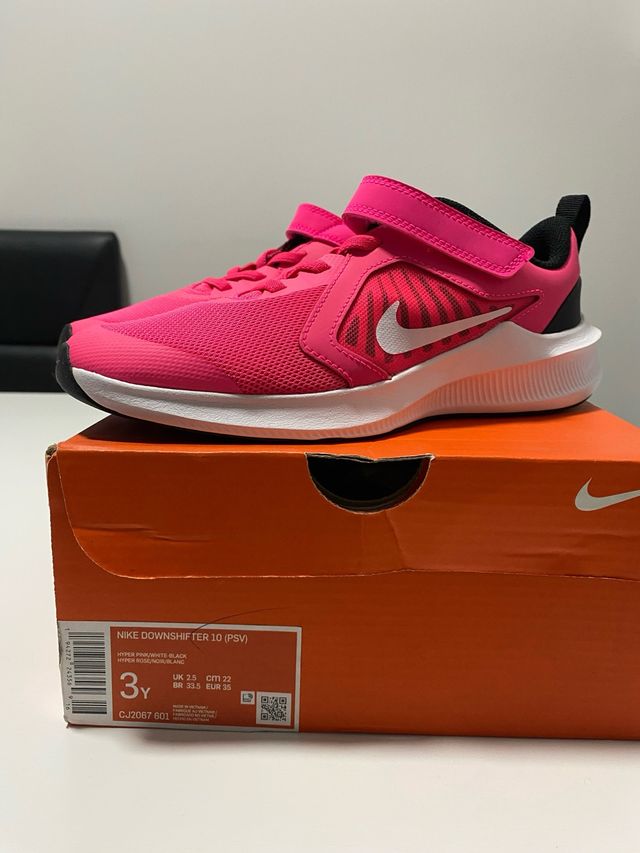 Zapatillas Nike Downshifter 10 (PSV) Rosa 35