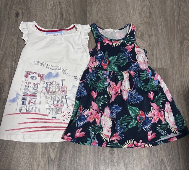 Lote vestidos niña 2-4 años