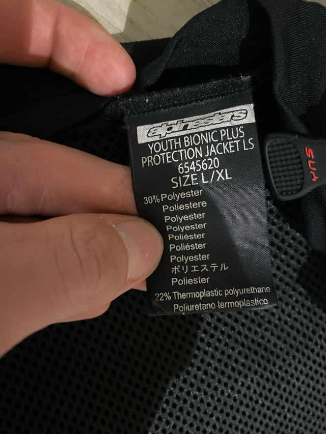Protección Alpinestars para torso