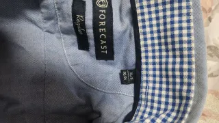 Camisa de vestir azul FORECAST Talla L