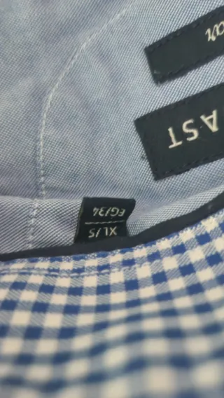 Camisa de vestir azul FORECAST Talla L