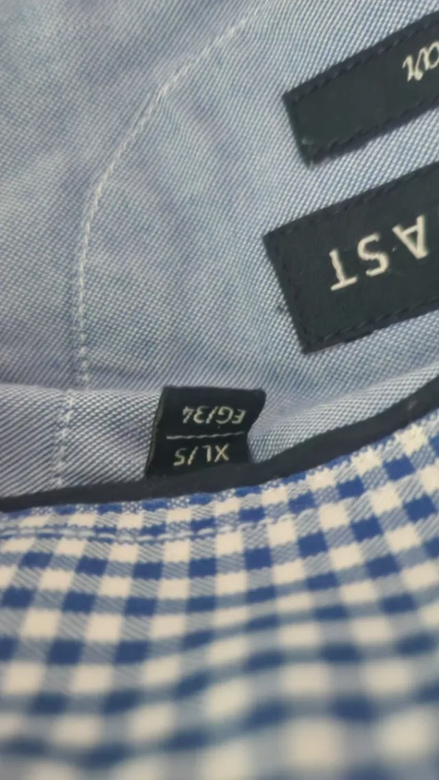 Camisa de vestir azul FORECAST Talla L