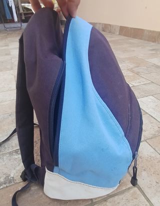 Zaino Lotto Blu e Bianco