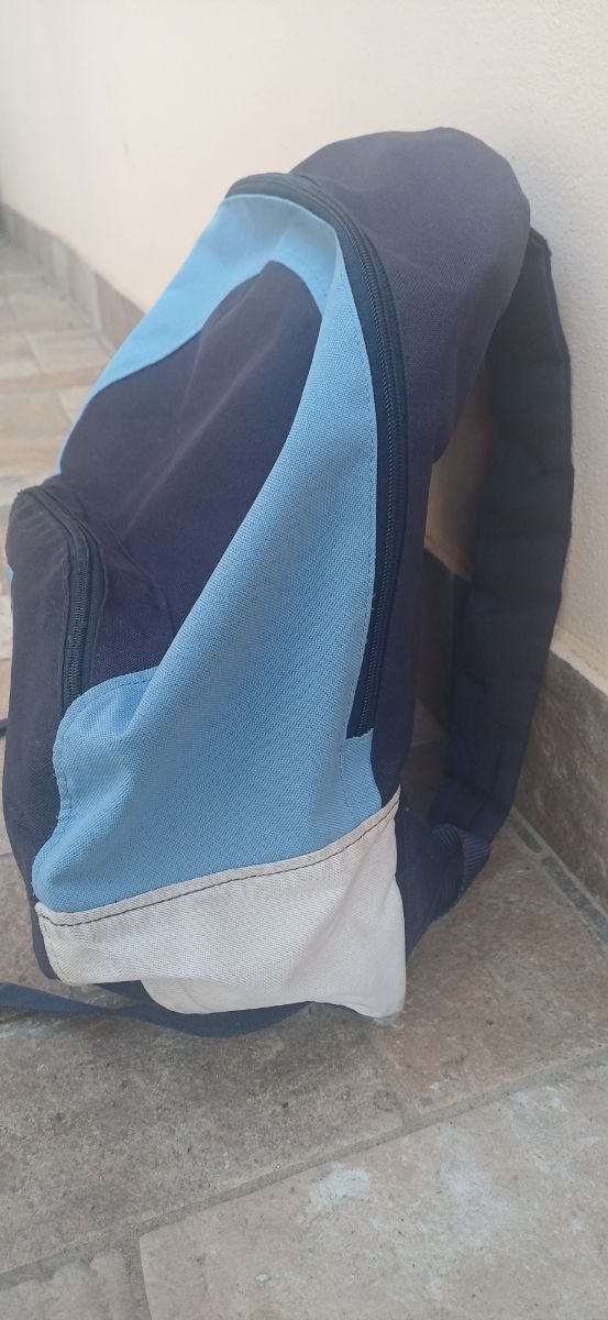 Zaino Lotto Blu e Bianco