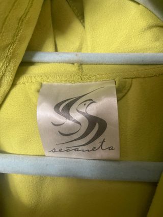 Albornoz Secaneta Amarillo Talla Única