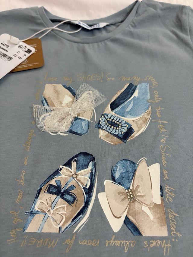 Camiseta Mayoral niña 7 años