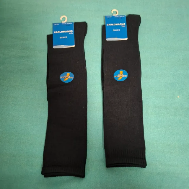 Calcetines CARLMAGNO Kids azul marino. Talla 40-42