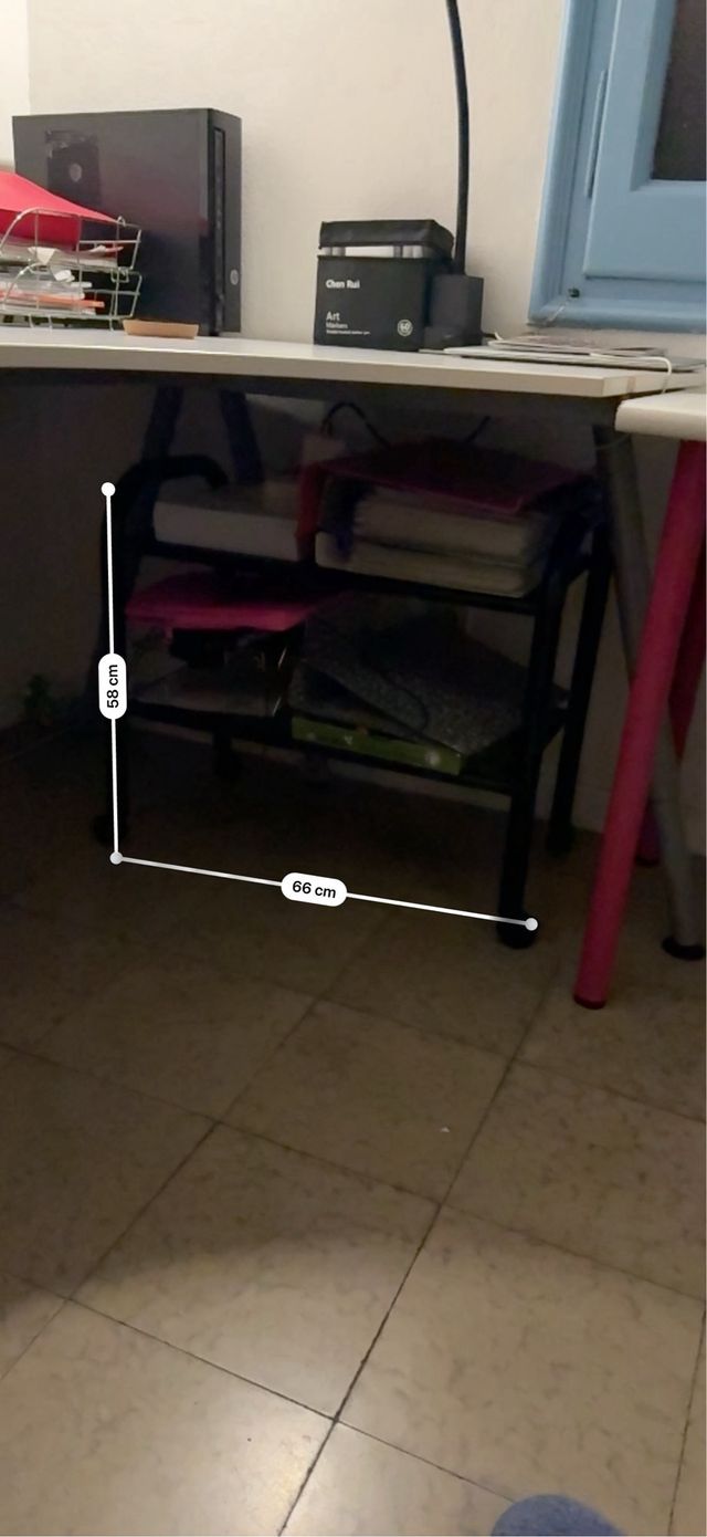 Carrito de almacenaje con ruedas