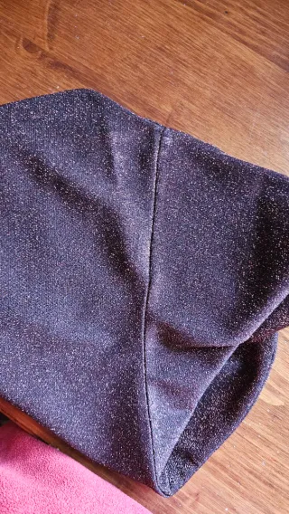 Abito corto glitterato XS, nuovo