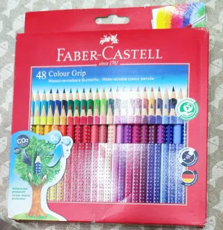 48 Lápices de Colores Faber-Castell Grip