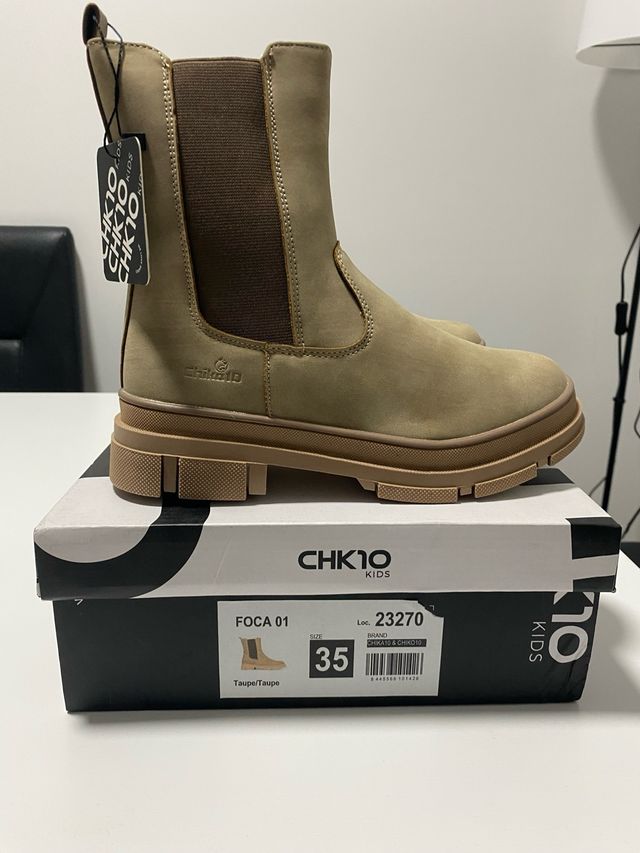 Botas CHK10 niña talla 35
