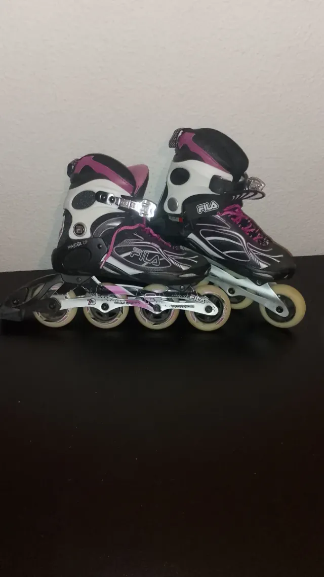 OPORTUNIDAD Patines en línea Fila negros y rosas