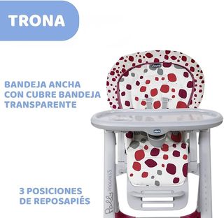 Chicco Polly Progres5 - Trona evolutiva, de hamaca