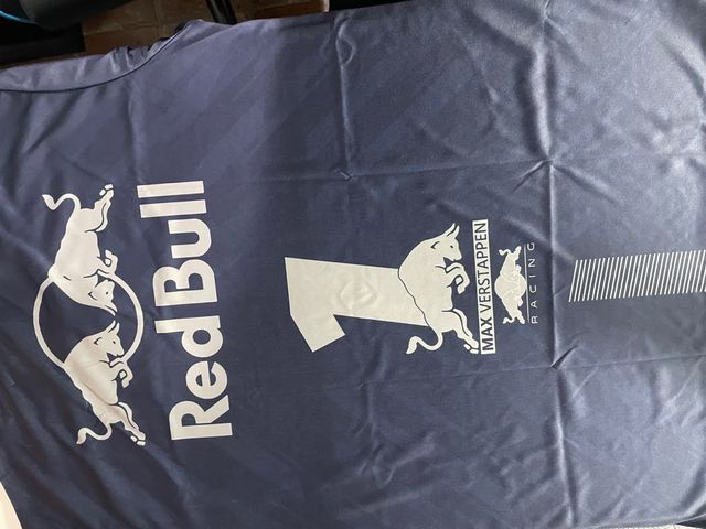 Camiseta Red Bull Motocross Azul Talla L