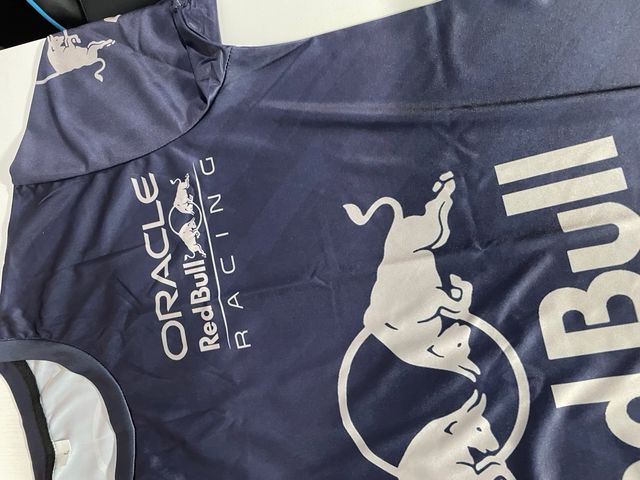 Camiseta Red Bull Motocross Azul Talla L