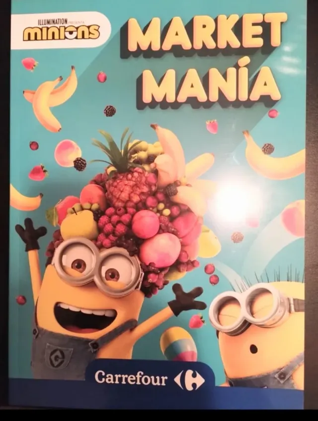 Colección Minions Market Carrefour Álbum Cromos