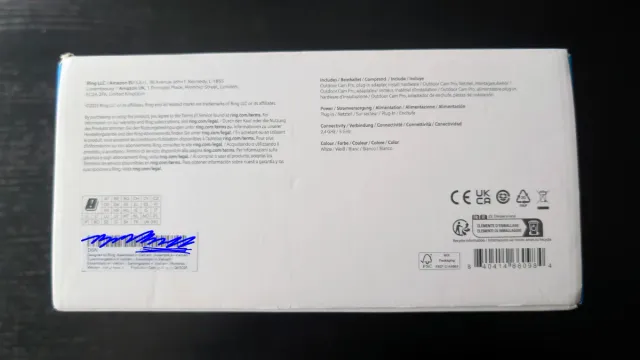 Ring Outdoor Cam Pro - Cámara de exterior - NUEVA