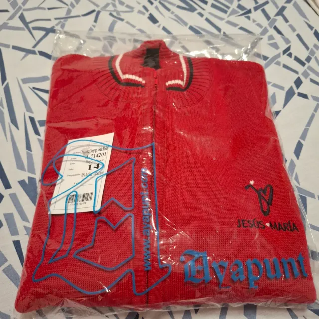 Chaqueta Roja Talla 14