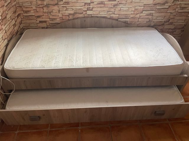 Cama individual extensible