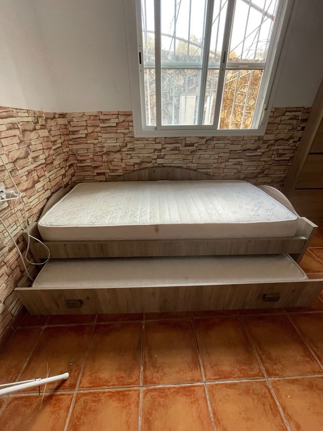 Cama individual extensible