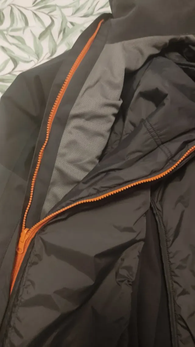 Chaqueta 3 en 1 de montaña y trekking impermeable