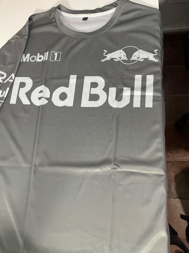 Camiseta Red Bull Racing Gris Talla M