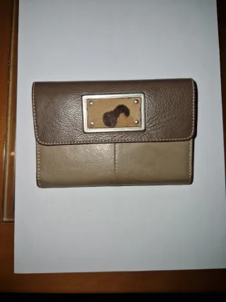 Cartera de Piel Legítima para Mujer