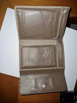 Cartera de Piel Legítima para Mujer