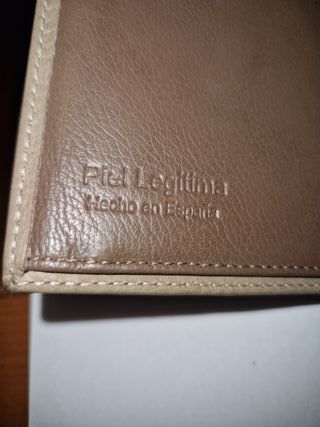 Cartera de Piel Legítima para Mujer
