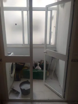 Cierre aluminio blanco