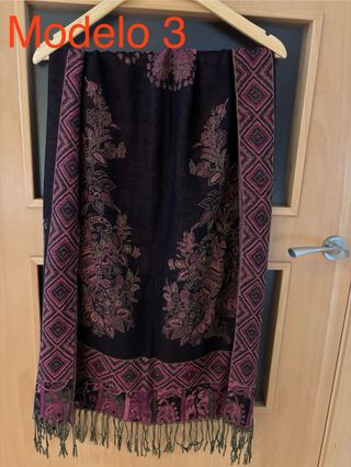 Bufanda grande modelos 1 a 5
